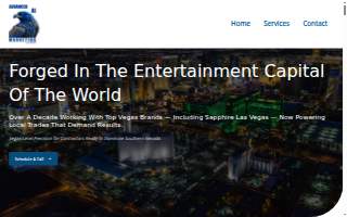 Advanced AI Marketing Las Vegas website