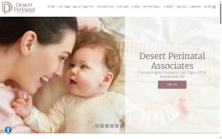 Desert Perinatal Associates website