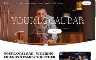 Distill - A Local Bar of Summerlin South website