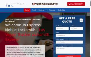 Express Mobile Locksmith website