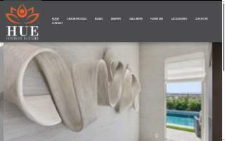 Hue Interior Designs website
