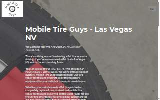 Las Vegas Mobile Tire Shop website