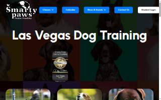 Smarty Paws Canine Coaching of Summerlin South website