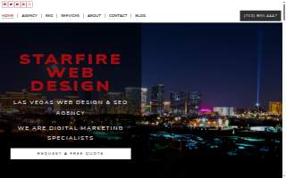 Starfire Web Design of Summerlin South website