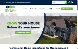 Advanced Inspections LLC website