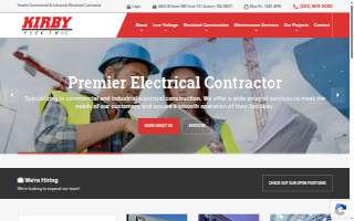 Kirby Electric website