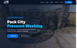 Pack City Pressure washing website