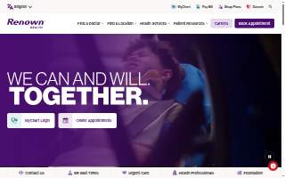 Renown Children's – Los Altos website
