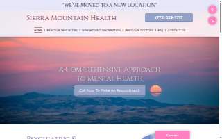 Sierra Mountain Health of Sun Valley website