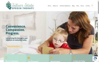 Silver State Speech Therapy website