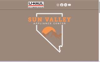 Sun Valley Appliance Center website