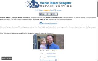 Computer Repair Las Vegas website