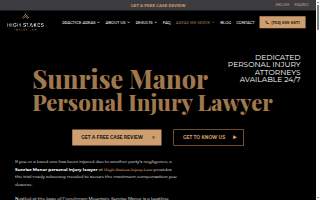 High Stakes Injury Law website