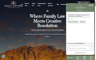 Leavitt Law Firm of Sunrise Manor website
