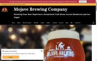 Mojave Brewing Company website