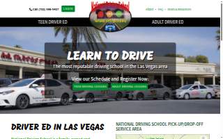 National Driving School, LLC website