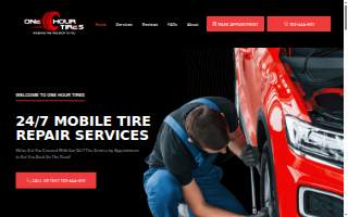 One Hour Tires of Sunrise Manor website