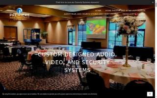 Premiere A/V Integration website