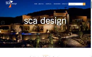 SCA Design of Spring Valley website