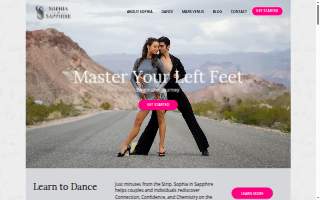Sophia in Sapphire Dance Studio of Sunrise Manor website