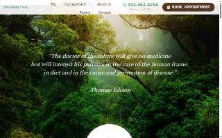 True Family Clinic of Sunrise Manor website
