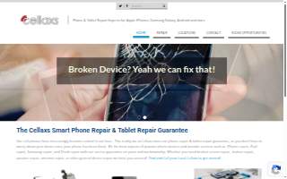 Cellaxs - Phone Repair of Whitney website