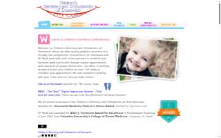 Children's Dentistry and Orthodontics of Whitney website