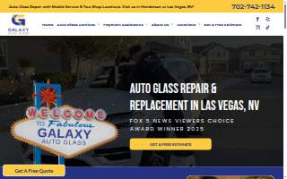 Galaxy Auto Glass website