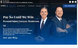 Jones Wilson Injury Lawyers: Car Accident Attorneys website