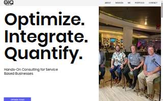 OIQ Consulting website