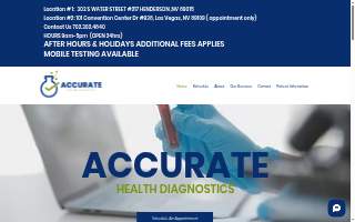 Accurate health DX website