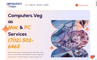 Computer Repair Las Vegas website