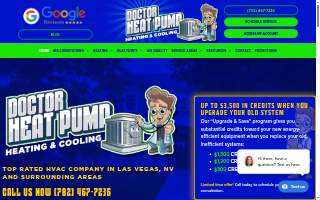 Doctor Heat Pump website