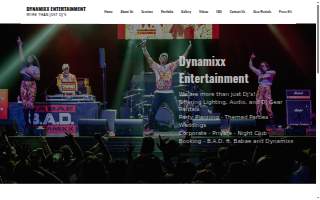 Dynamixx Entertainment/DJ Dynamixx website