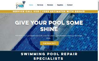 Excellent Pool Services website