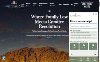 Leavitt Law Firm of Winchester website