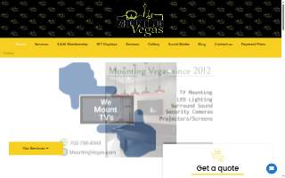 Mounting Vegas - TV Mounting website