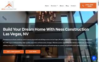 Ness Construction of Winchester website