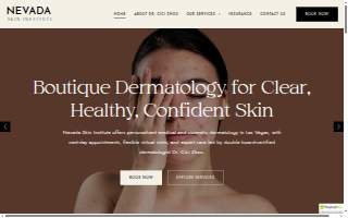 Nevada Skin Institute website