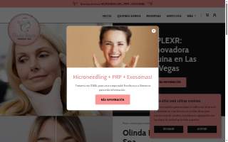 Olinda Beauty Medical Spa website