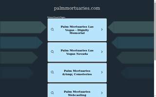 Palm Eastern Mortuary & Cemetery website