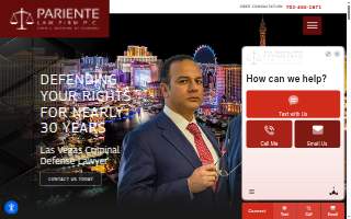 Pariente Law Firm, P.C. of Winchester website