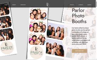 Parlor Photo Booths of Winchester website
