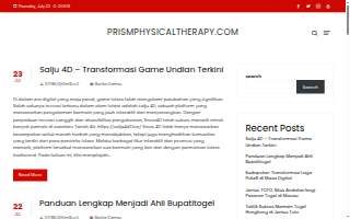 PRISM Physical Therapy website