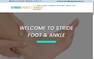 Stride Foot & Ankle - Dr. Wassel website