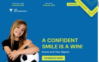 Win Orthodontics website