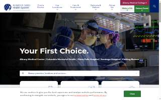 Albany Medical Center Women’s Health website