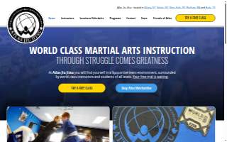 Atlas Jiu Jitsu website