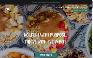 BARE Blends of Albany website