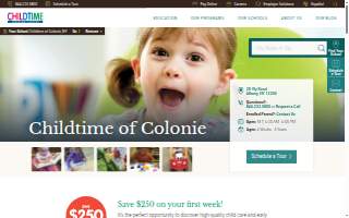 Childtime of Colonie website